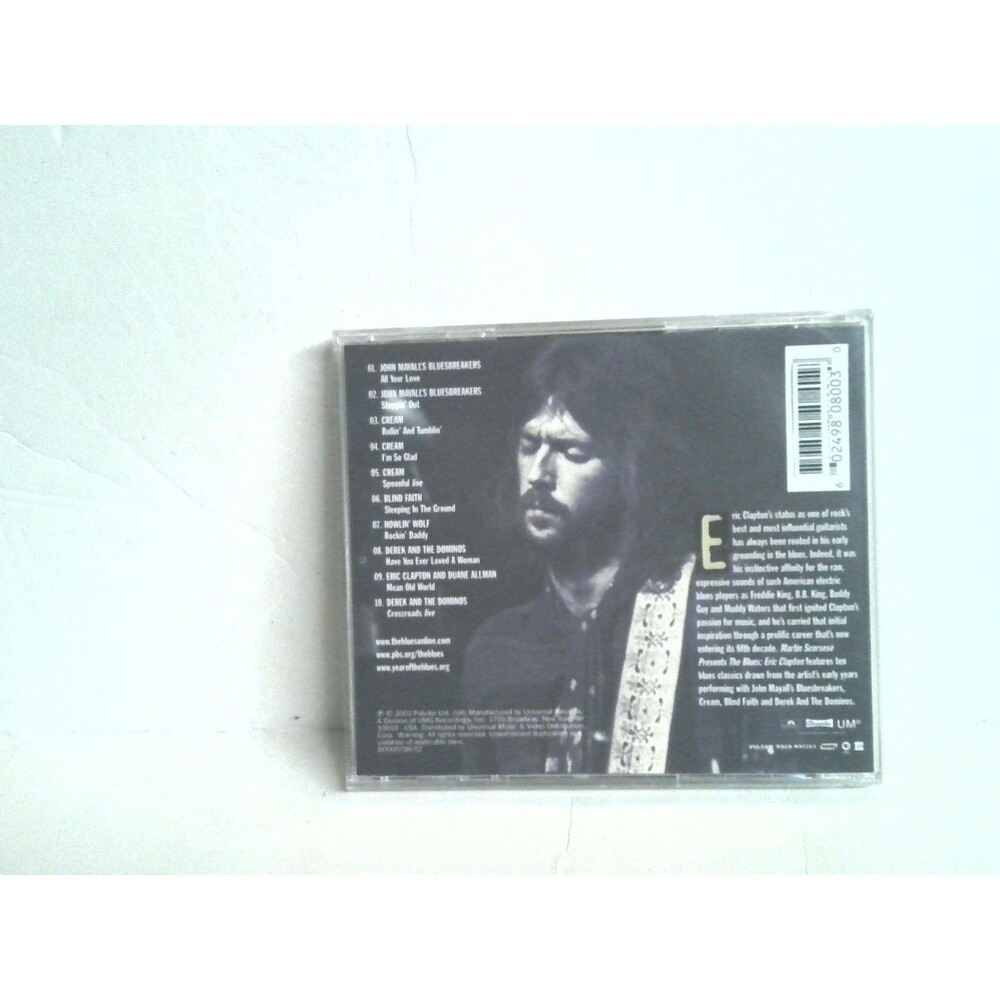 Eric Clapton - Martin Scorsese Presents The Blues CD 2003 Blues UMG